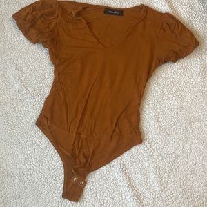 Burnt orange bodysuit